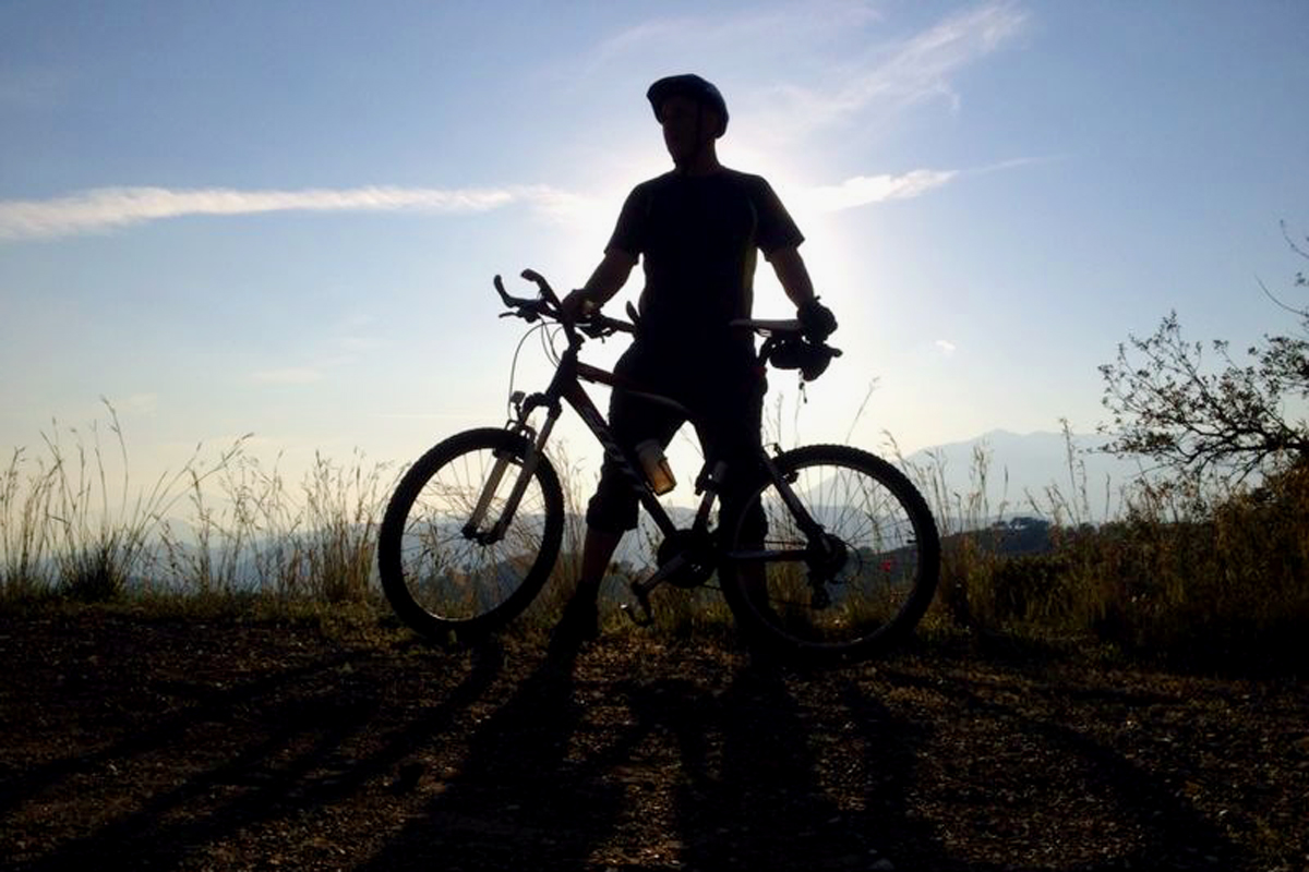 Biking near Casares